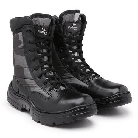 coturno pedigree militar preço