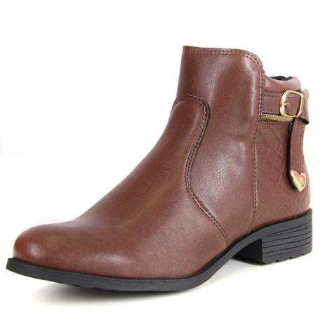 bota caramelo feminina cano curto