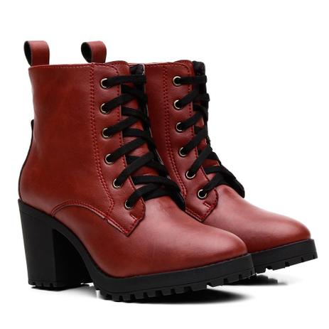 bota coturno tratorada vicerinne feminina