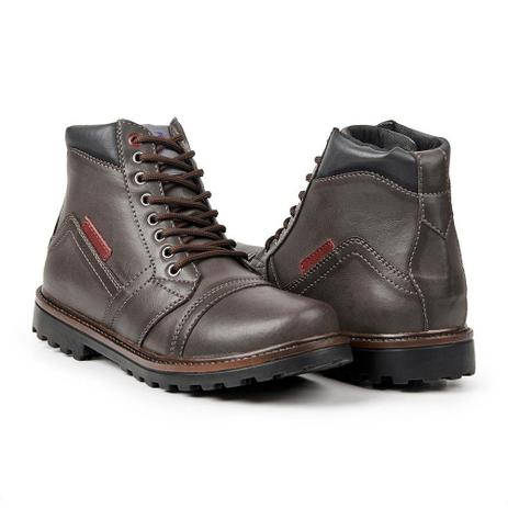 bota social masculina cano alto