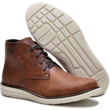 coturno masculino cano baixo