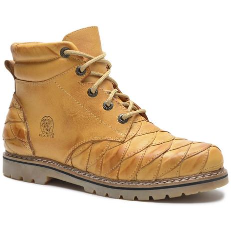coturno bege masculino