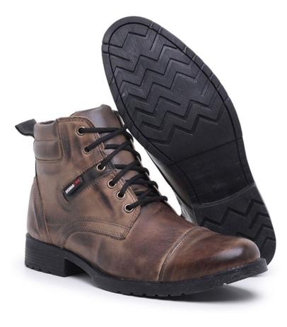 Bota Coturno Masculino Casual Urbano - Romacini Menor preço em Bota Coturno Masculino Casual Urbano - Romacini