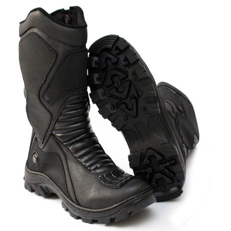 Bota Coturno Masculino CouroCano Alto Lisa Zíper Pesca - Defender Tactic - Calçados  Masculinos - Magazine Luiza