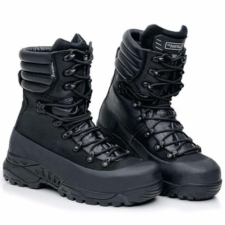 Bota Coturno Militar em Couro Rafale Impermeável Cano Médio Menor preço em Bota Coturno Militar em Couro Rafale Impermeável Cano Médio