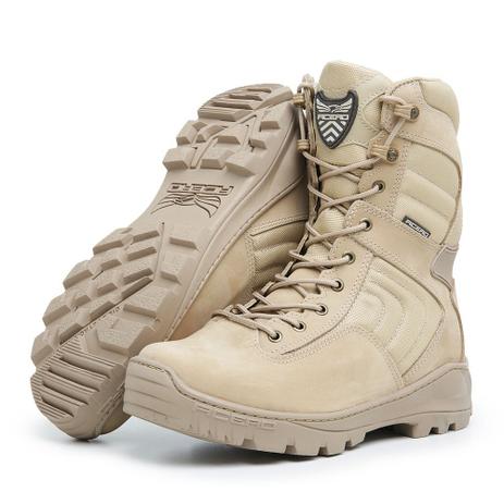 coturno bege masculino