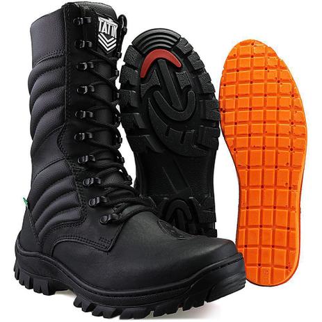 bota coturno militar masculino