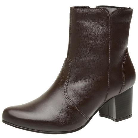 bota de couro feminina confortavel