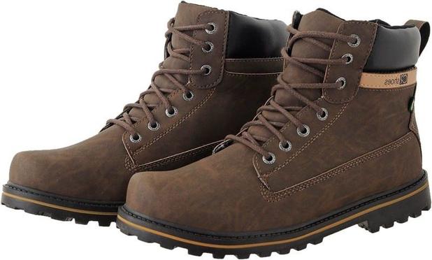 Bota Coturno Neway Crshoes Zíper Masculino Marrom - Dhl calçados Menor preço em Bota Coturno Neway Crshoes Zíper Masculino Marrom - Dhl calçados