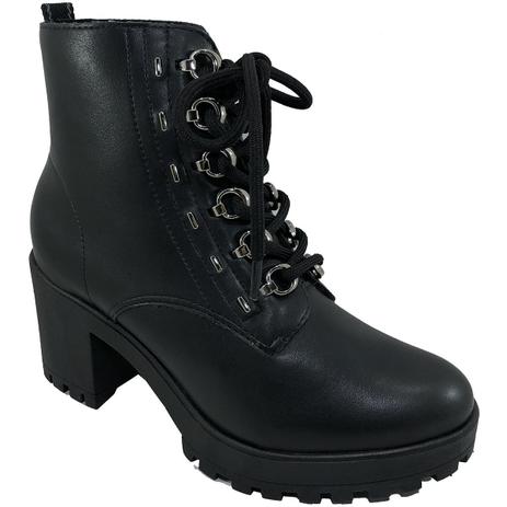 bota feminina coturno tratorada ramarim