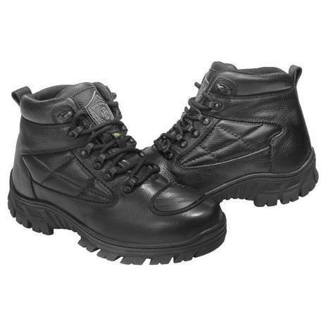 coturno tatico preto