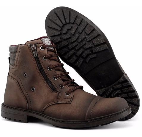 Bota Coturno Tênis Casual Soc. Masculino Oferta DL Calçados - Dl shoes - Outros Moda e Acessórios - Magazine Luiza