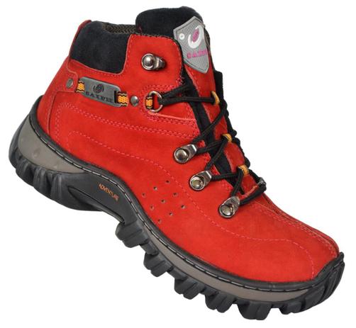 tenis bota vermelho