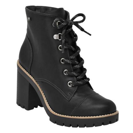 Bota Coturno Via Marte Preta 20-3852 Salto Grosso - Coturno Feminino -  Magazine Luiza