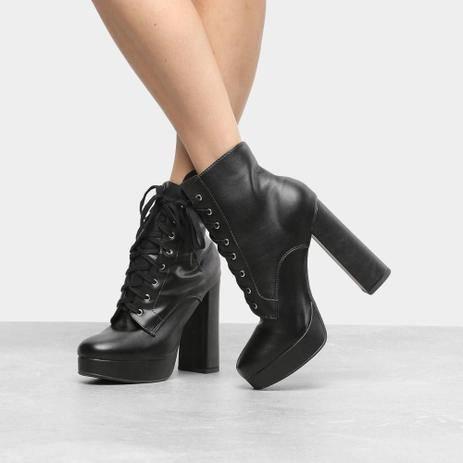 bota coturno zatz meia pata feminina