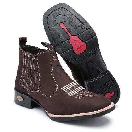 bota country cano curto