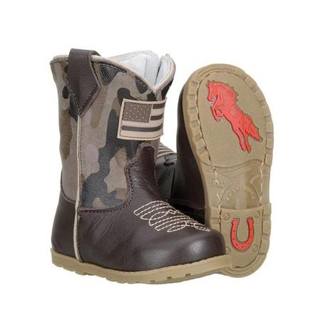 bota masculina infantil country