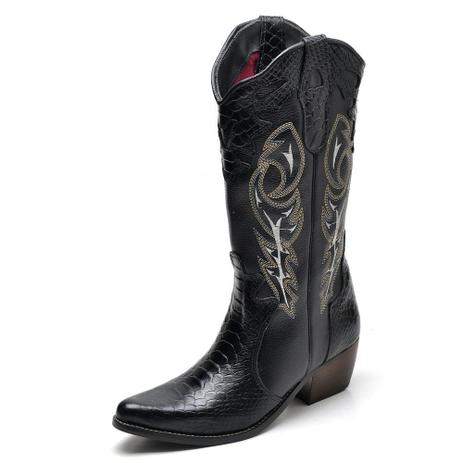 bota estilo country feminina