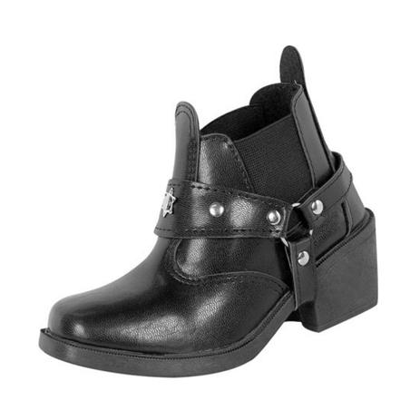 Bota Country Infantil Menino Detalhe Espora Preto - Raniel Calçados - Bota  Infantil - Magazine Luiza