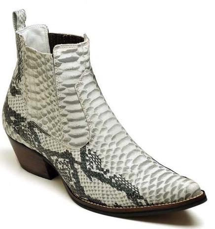 Bota Country Masculina Bico Fino Top Franca Shoes Gelo Preto - Bull Brasil - Bota Masculina - Magazine Luiza