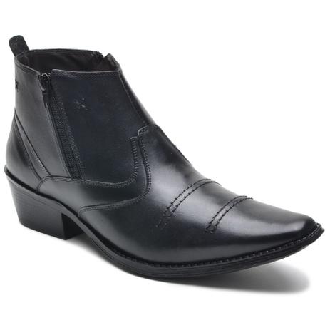 bota country masculina com ziper