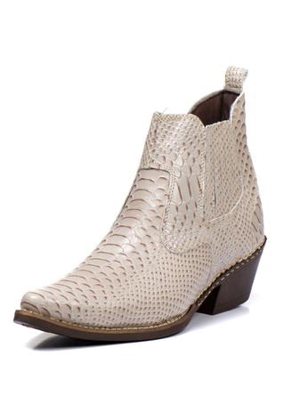bota masculina couro de cobra
