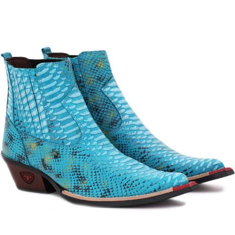 Bota Masculina Texas Cowboy Em Couro Legítimo Café | Belo Par