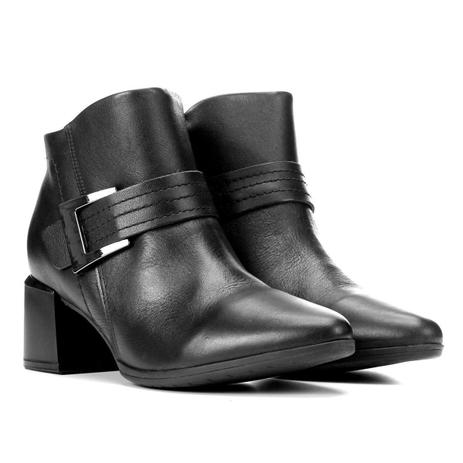 bota feminina salto baixo comfortflex