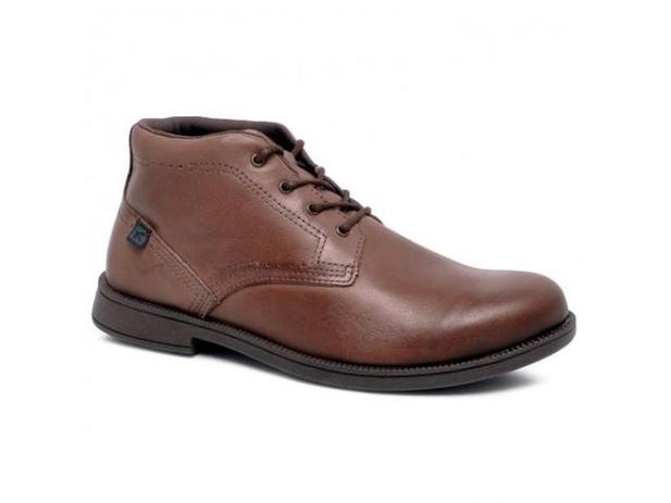 bota couro cano curto kildare