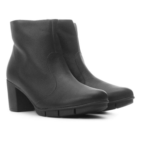 botas de couro feminina usaflex