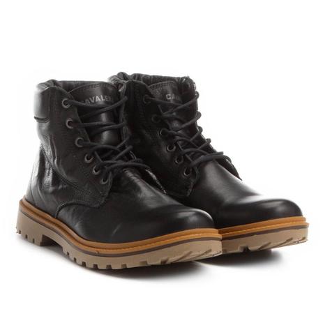 Bota Couro Coturno Cavalera Leo Masculina Menor preço em Bota Couro Coturno Cavalera Leo Masculina