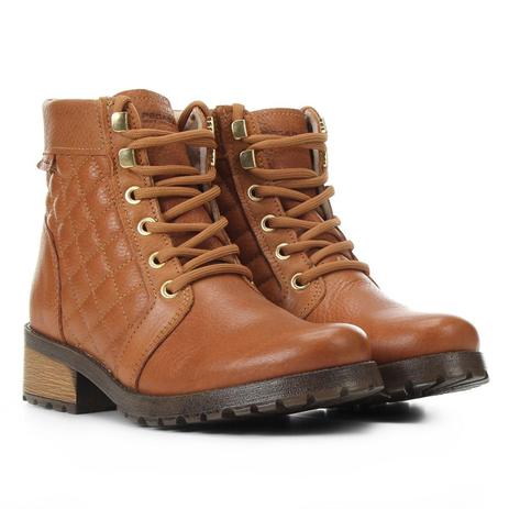 bota coturno pegada feminina