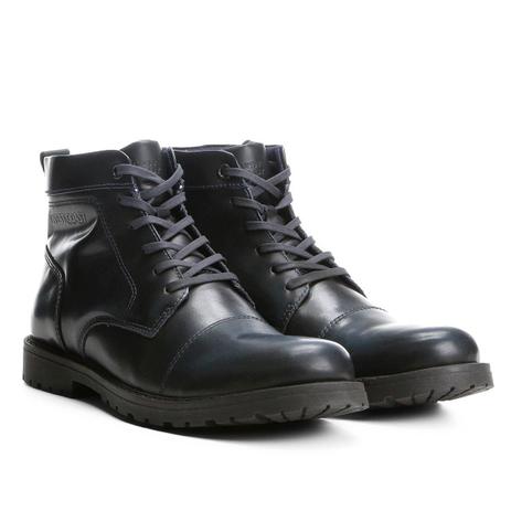 Bota Couro Coturno West Coast Winston Hi Masculina Menor preço em Bota Couro Coturno West Coast Winston Hi Masculina