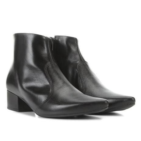 botas de couro feminina usaflex