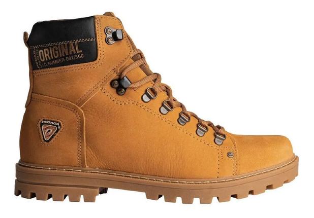 Bota Cuturno Pegada Amarela Masculino Adulto Ref 181505-05 - Bota Masculina  - Magazine Luiza