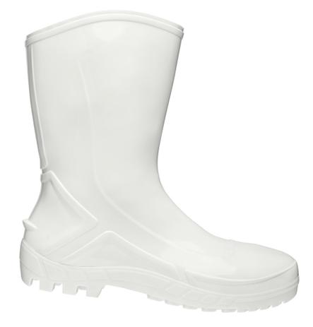 ca bota de borracha branca