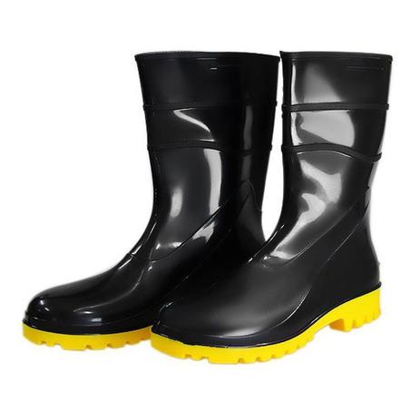 Bota de Chuva Bracol PVC C/ Forro PRETO/AMARELO é boa?