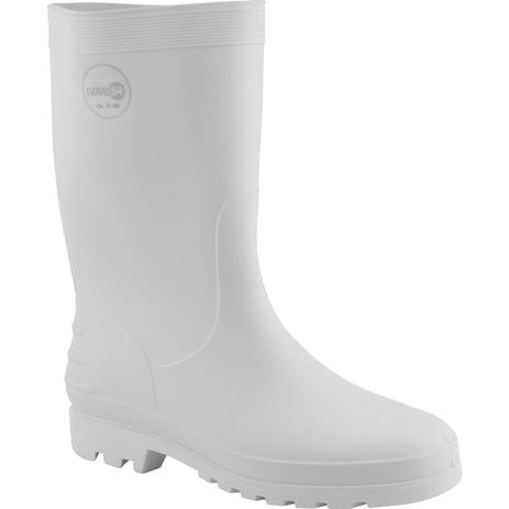 bota branca pvc