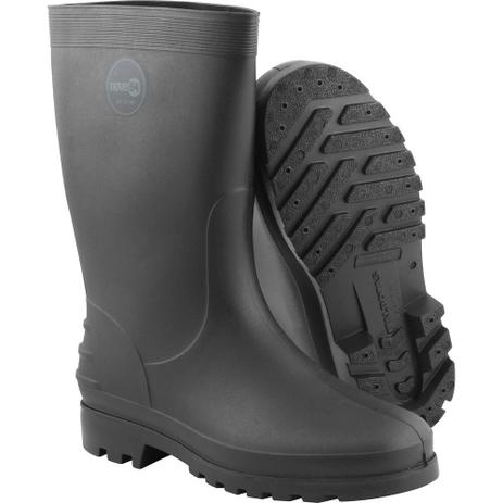 Bota de Pvc Preta Cano Médio Sem Forro 37/38 - Nove54 Menor preço em Bota de Pvc Preta Cano Médio Sem Forro 37/38 - Nove54