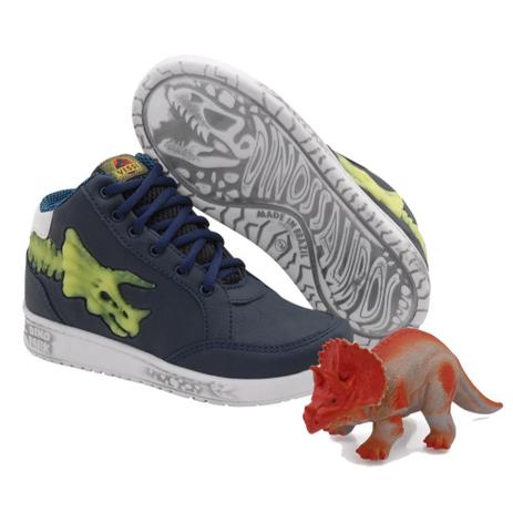 tenis vissi dinossauro infantil