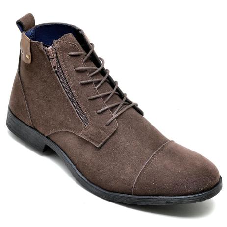 Bota dress boot masculina eco canyon broklin suede marrom brown - SANDRO MOSCOLONI Menor preço em Bota dress boot masculina eco canyon broklin suede marrom brown - SANDRO MOSCOLONI