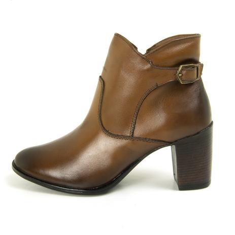 botas bico redondo feminina