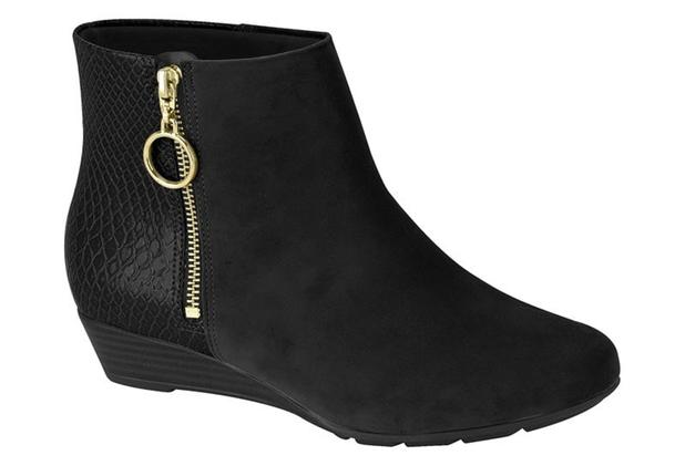 bota de salto anabela