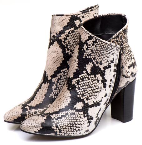 botas femininas cano curto bico fino