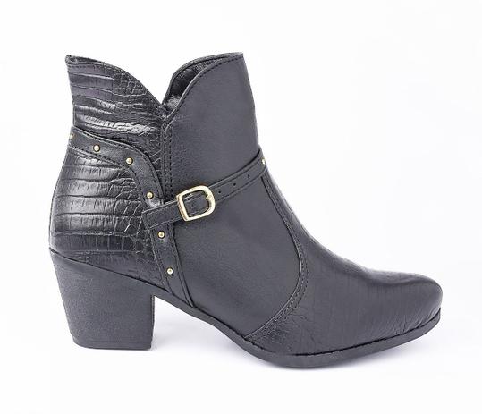 bota feminina cano curto menor preço