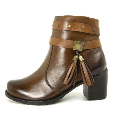 botas femininas cano curto salto grosso