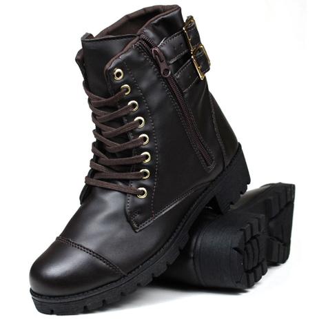 botas femininas com solado de borracha