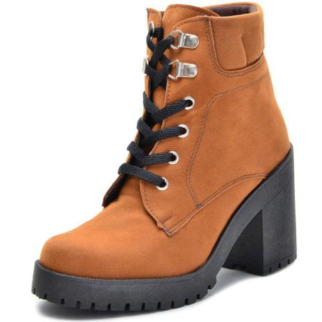 botas camurça cano medio
