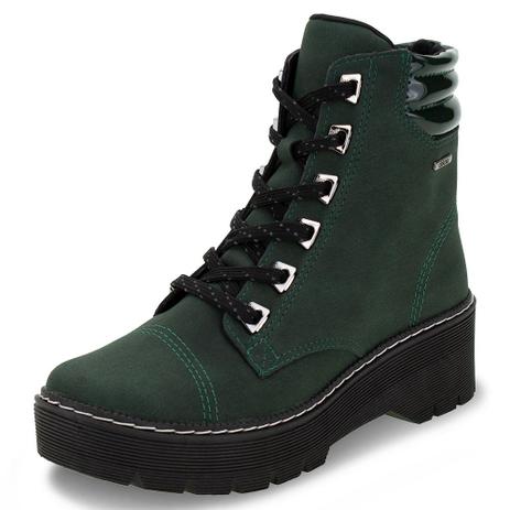 bota verde feminina