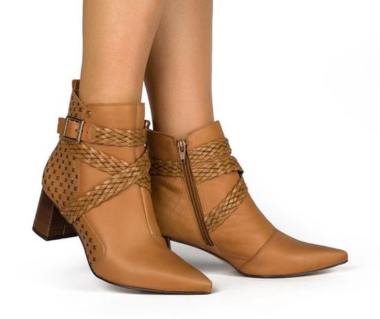 bota de couro dakota